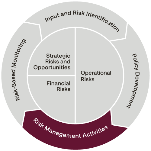 Risk management activities